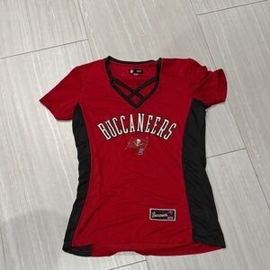 Red Buccaneers Top